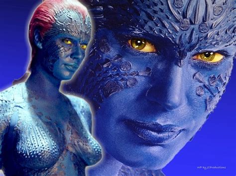 Sexy Mystique From The X Men Played By Rebecca Romijn Comic Books