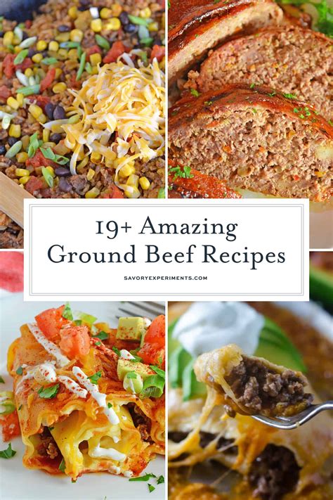 Serve with toothpicks as an appetizer, pile them onto a salad, serve as a meatball sandwich. 19 Amazing Ground Beef Recipes - Best Ground Beef Recipes