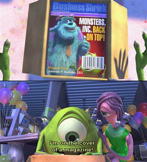 Monsters Inc Mike Wazowski Quotes Shortquotescc