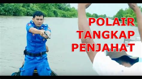 Parodi Polisi Lucu Tangkap Penjahat Di Perairan Dalam Operasi Gaspol Polres Tulang Bawang Youtube