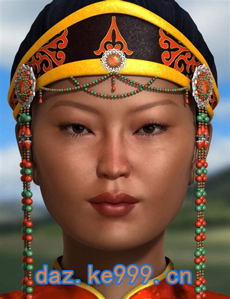 Mongolian Beauty Hd Faces And Morphs 小艺daz素材站