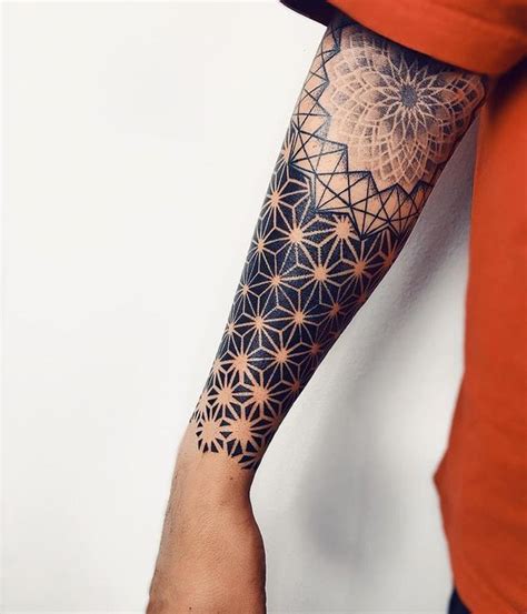 14.geometric tattoos for guys on wrist. 30 Bold Forearm Sleeve Tattoos For Men | Amazing Tattoo Ideas