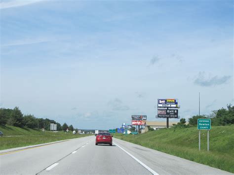 Missouri Interstate 44 Westbound Cross Country Roads