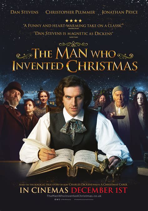 The Man Who Invented Christmas Open In Cinemas December 1st