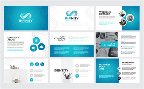 Infinity Modern Powerpoint Template For 21