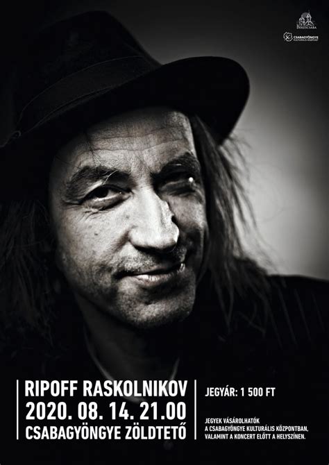 Ripoff Raskolnikov Csabagyöngye Kulturális Központ