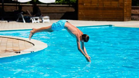 Diving In Swimming Pool Is Awesome Experience Slowmotion Youtube