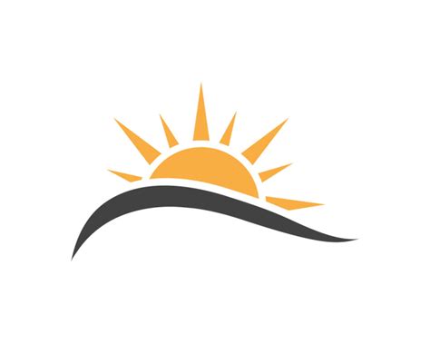 Free Sun Logo Vector Templates Nohatcc