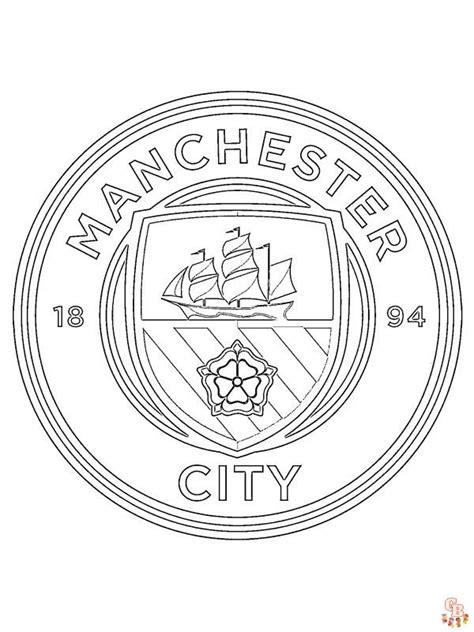De Beste Manchester City Kleurplaten Printen Manchester City Kleurplaat