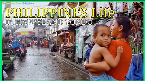 Tondo Manila Philippines 🇵🇭 Streets Real Life In Happyland Manila 129