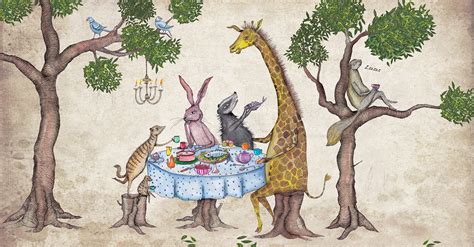 Send free online greeting cards, animated cards, ecards, postcards & egreetings with quotes for friends and family on special occasions: Happy Birthday! The Tea Party e-card by Jacquie Lawson