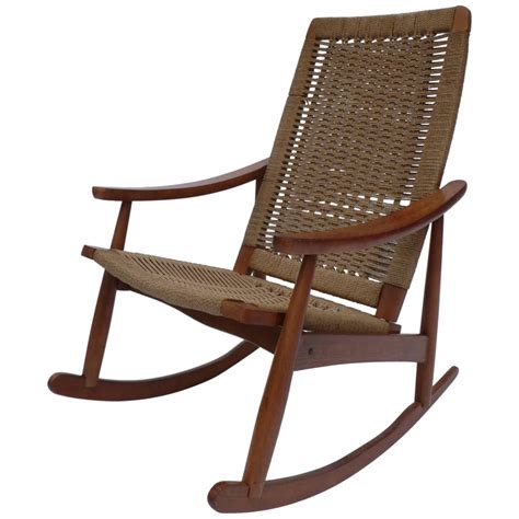 25.5wx23dx33h designed by fred segal faux black. Midcentury Rocking Chair Made in Yugoslavia For Sale at ...
