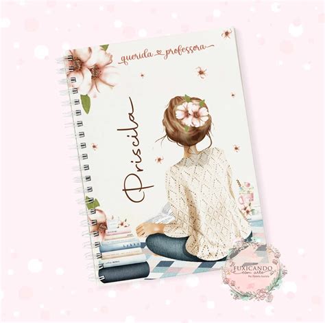 Capa De Caderno Professora