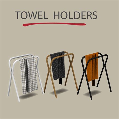 Towel Holders New Sims 4 Sims Sims 4 Custom Content