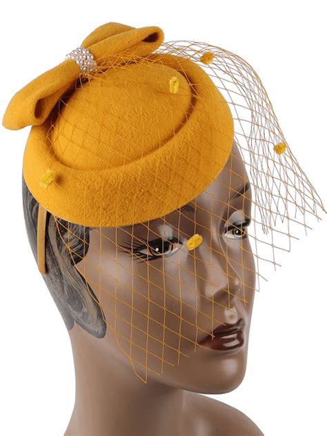 Fascinator Hats For Women S S Vintage Pillbox Hat Kentucky Derby