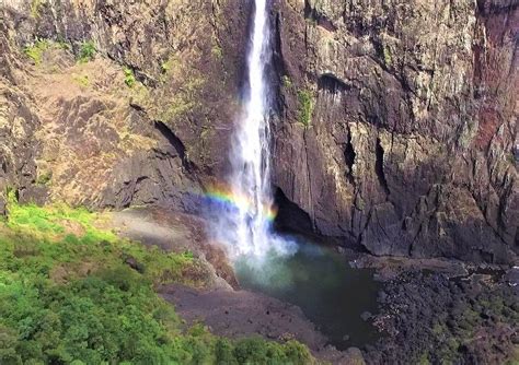 Spektakul Re Wallaman Falls Der H Chste Wasserfall In Australien