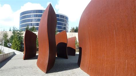 Wake By Richard Serra Olympic Sculpture Park Seattle Washington