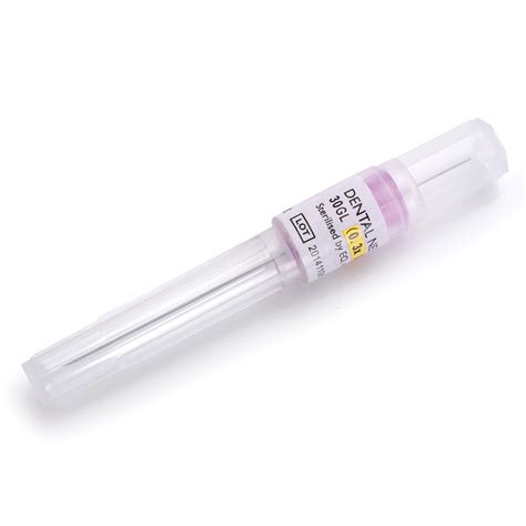 Sterile dental needle 27GS, 0,4 x 25 mm, 100 pcs