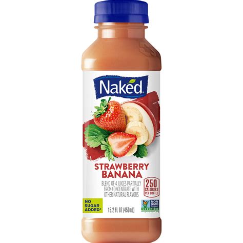 Naked Juice Strawberry Banana 152 Fl Oz