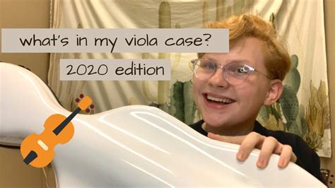 Whats In My Viola Case 🎻 Youtube