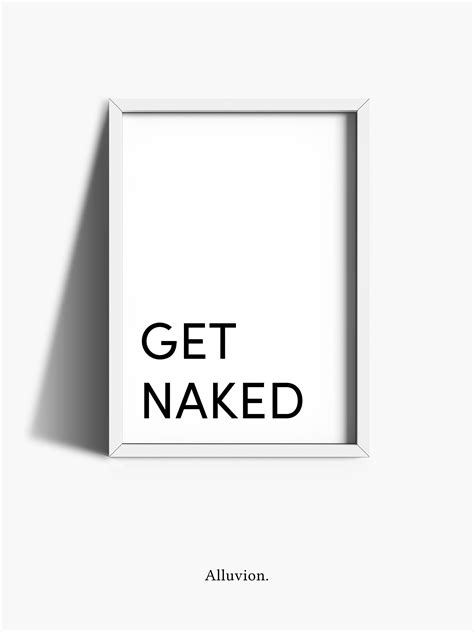 Bathroom Prints Get Naked Print Bathroom Wall Art Etsy Uk