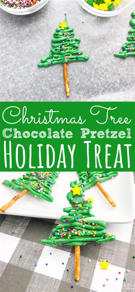 Chocolate Pretzel Christmas Tree Simply Today Life Recipe