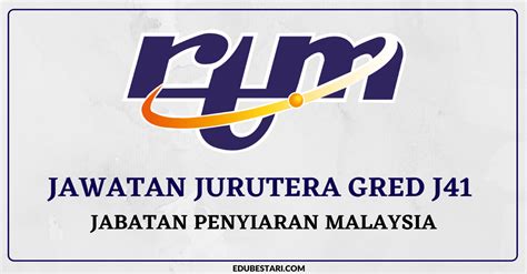 Senarai kerjaya pilihan negeri johor, kedah, kelantan, melaka, negeri sembilan, pahang, perak, perlis, pulau pinang, sabah. Tawaran Jawatan Jurutera Gred J41 Jabatan Penyiaran ...
