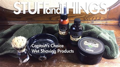 Captain S Choice Wet Shaving Products Youtube