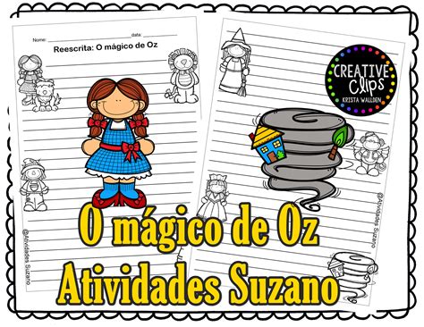 Atividades Para Imprimir Mágico De Oz