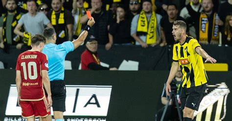 Fotboll Johan Hammar Kritisk Efter Utvisningen I Europa League Kvalet