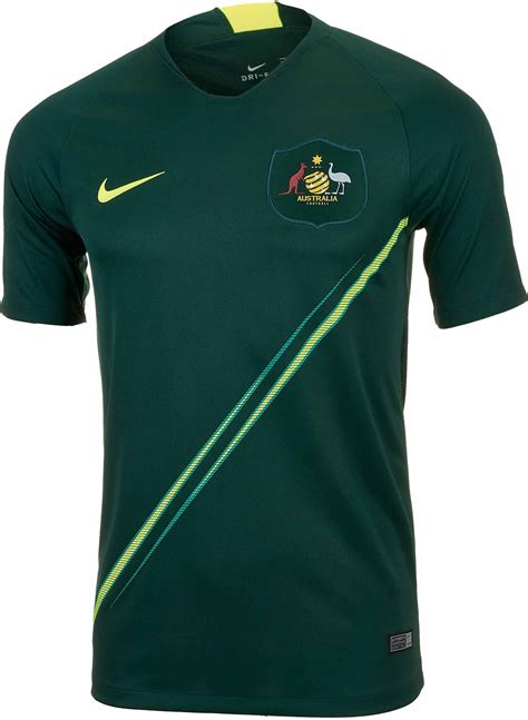 Nike Australia Away Jersey 2018 19 Soccerpro Soccer Tshirts Soccer