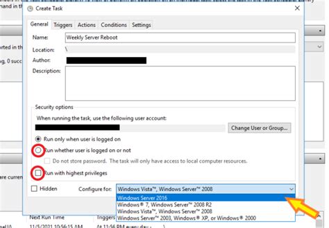 How To Schedule Reboot Of Windows Server 2012 2016 Dade2