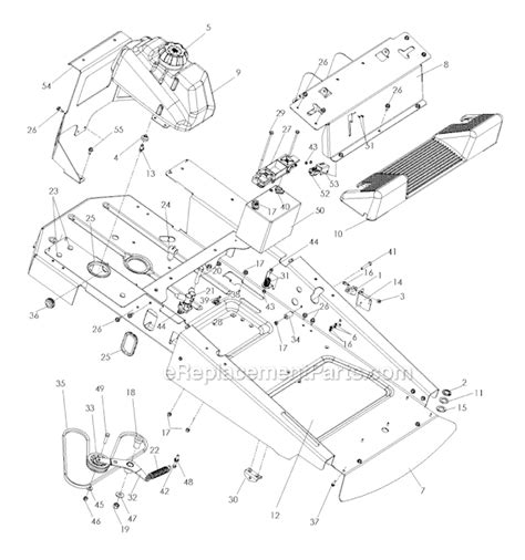 Husqvarna Z4824 Parts List And Diagram 2012 07968999512
