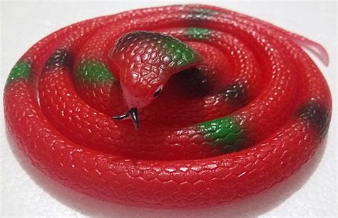 April Fools Day Prank Toy Rubber Artificial Snake Fake Horror