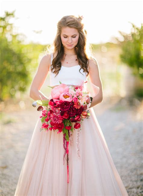 Coral Rose Gold Wedding Inspiration