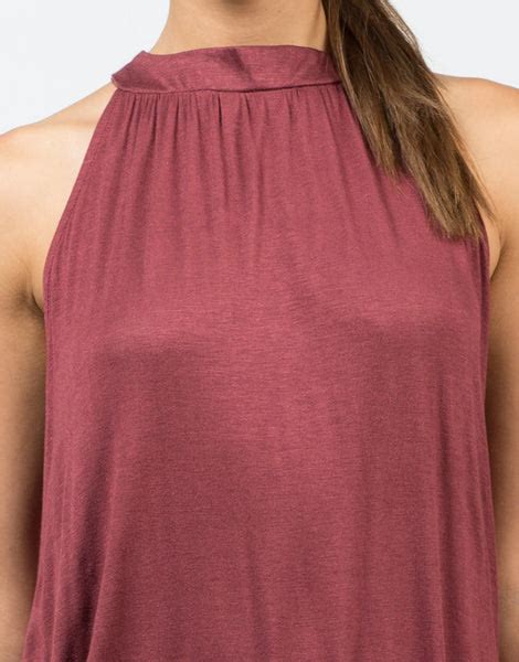 Flowy Halter Neck Top 2020ave