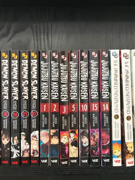 Jjk Manga From Vol 1 To 15 Not In All Manga Books Neverland Jujutsu