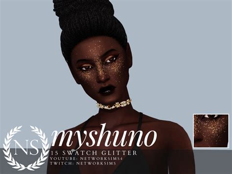 Myshuno Glitter Blush By Networksims At Tsr Sims 4 Updates