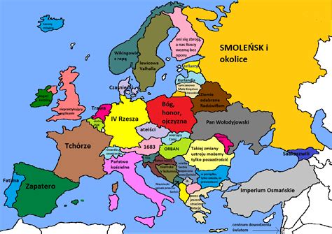İsimsiz — Mapa Europy