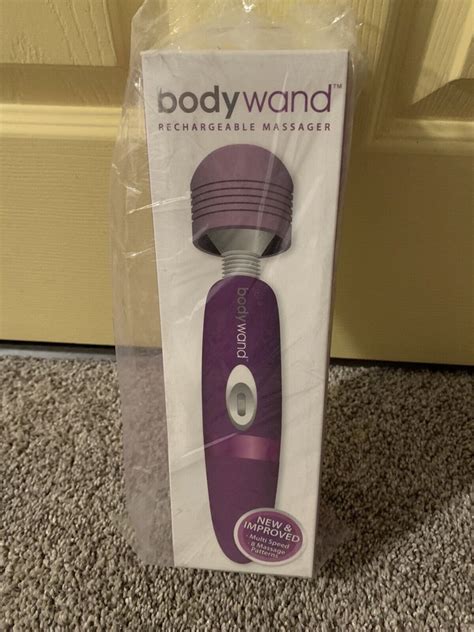 Bodywand Rechargeable Massager Vibratior Wireless Purple Large Body Cordless At Rs 2888piece