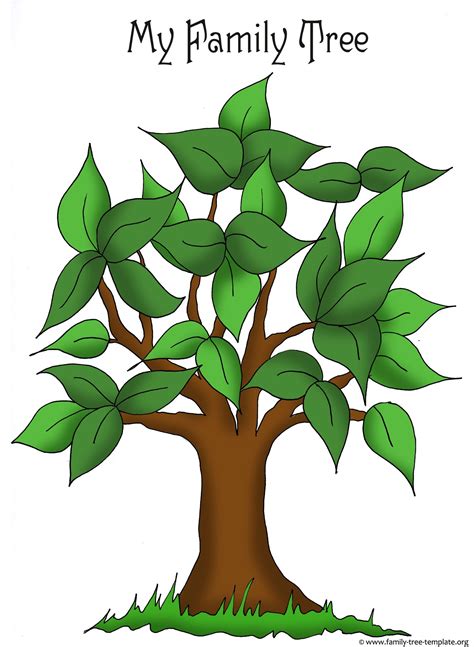 Free Free 310 Blank Family Tree Svg Free SVG PNG EPS DXF File