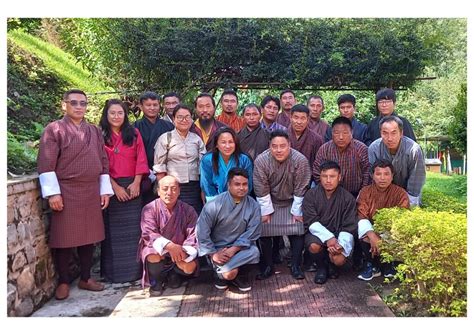 Community Training Cfmgs In Eastern Bhutan Through Training On Proper