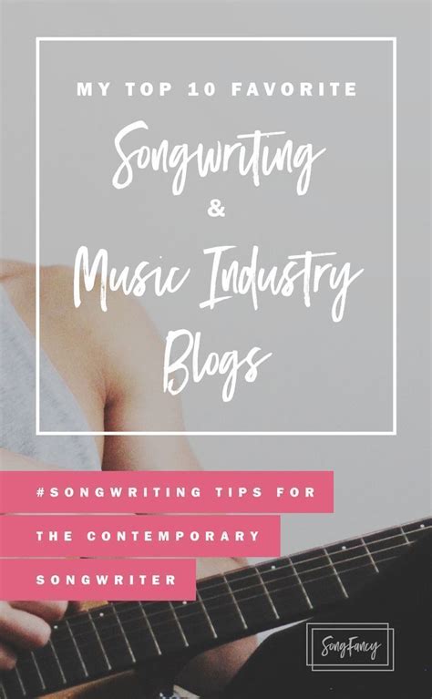 Songwriting Tips And Creative Inspiration For The Contemporary