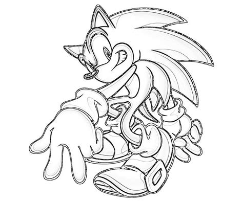 Metal Sonic Coloring Pages - Coloring Home