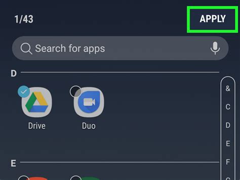 Once in the apps menu, select an app that you'd like to disable. How to Hide Apps on Samsung Galaxy: 6 Steps (with Pictures)