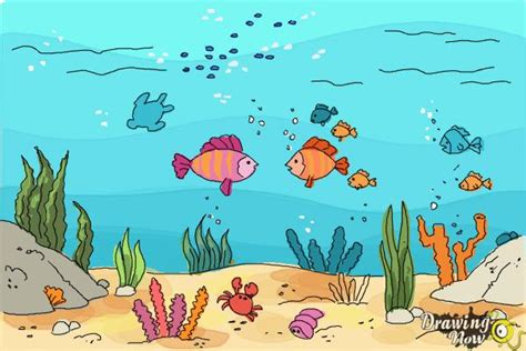 We already drew a flexed finger, so we already know how to do it: How to Draw an Underwater Scenehow to Draw an Underwater ...