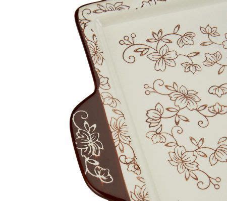 See more ideas about preschool activities, preschool literacy, letter activities. Temp-tations Floral Lace Set of 2 9" X 13" Baking ...