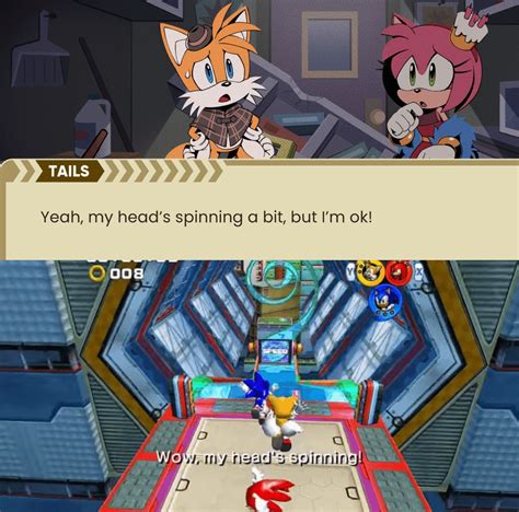 Tails Head Is Confirmed Still Spinning In Tmosth Rsonicthehedgehog