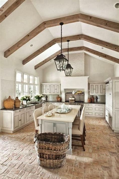Clean look stone kitchen flooring ideas. 43 Practical And Cool-Looking Kitchen Flooring Ideas ...