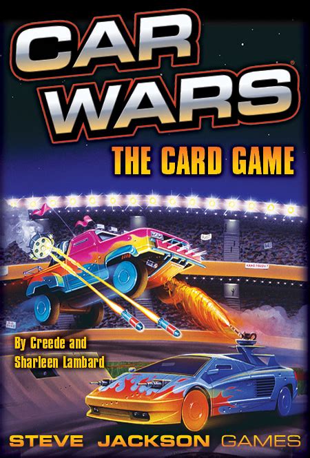 A full listing of card games that are available today such as solitaire and bridge. Car Wars: The Card Game